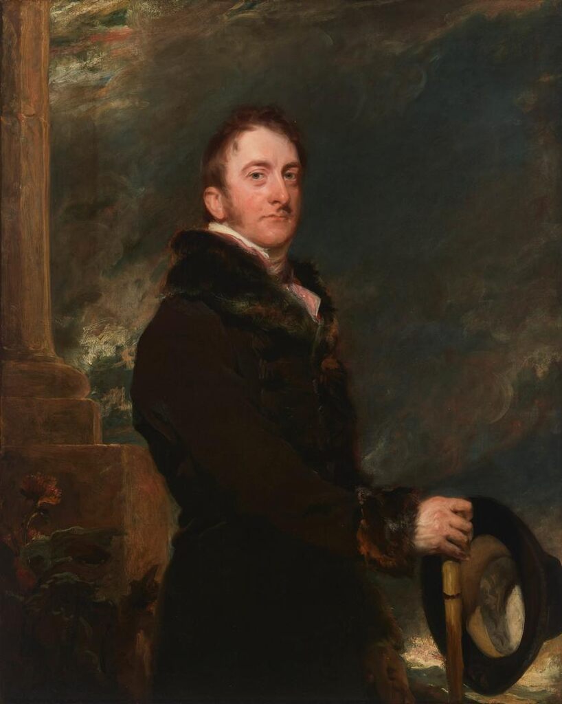 Portrait of Cropley Ashley-Cooper (1768-1851), 6th Earl of Shaftesbury, half-length