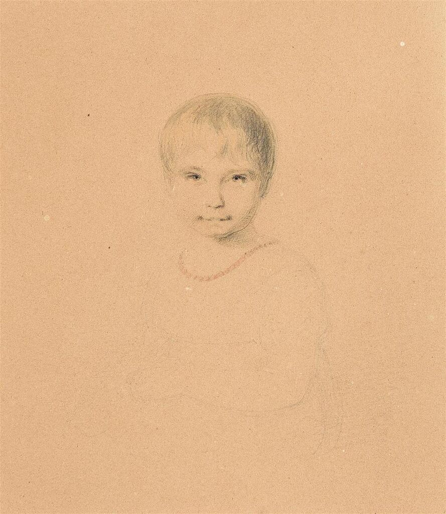 Portrait of Sarah Lysons as a Child