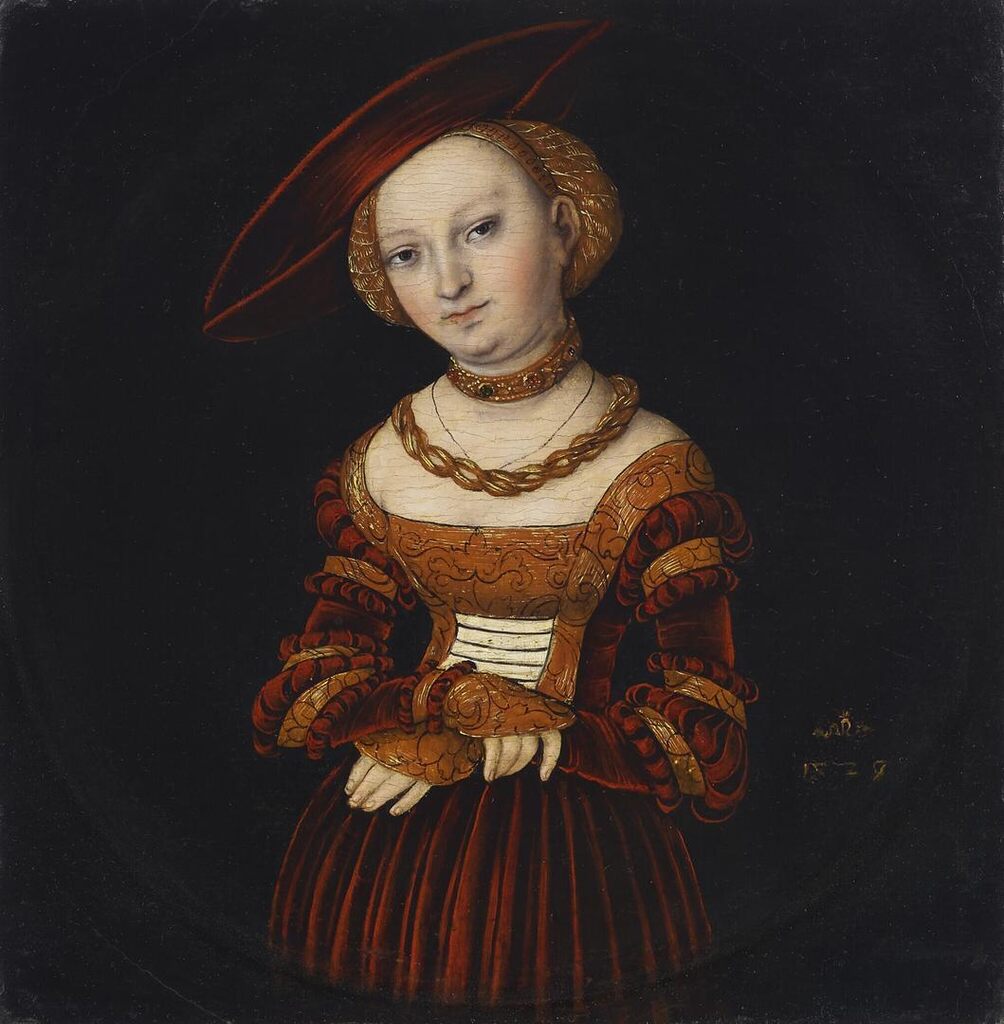 Portrait of a lady, three-quarter-length