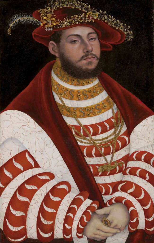 Portrait of John Frederick I, Elector of Saxony (1503-1554), half-length
