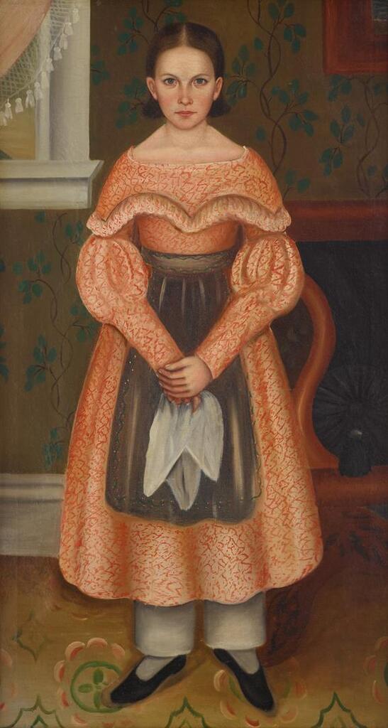 Portrait of Miss Stroh of Lancaster County, Pennsylvania