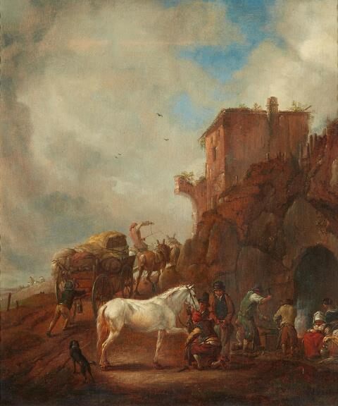 At the Blacksmith