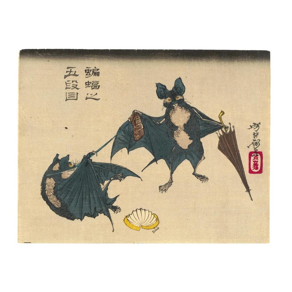 Various series with humorous and fantastical themes, some with sources from Chinese and Japanese folk tales
