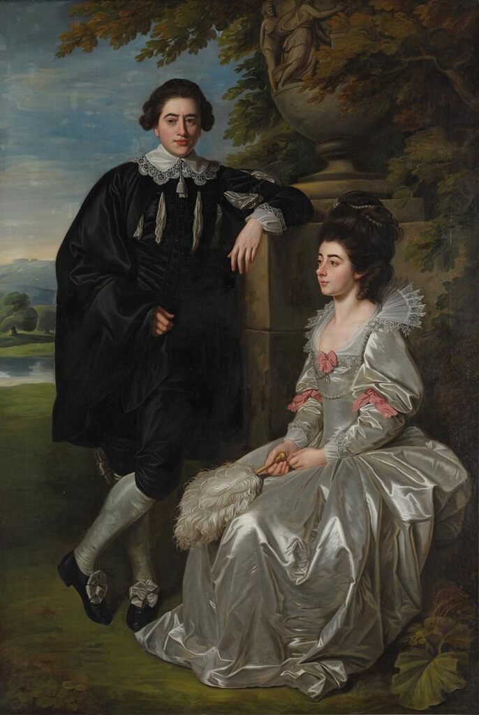 Portrait of a Gentleman and his Wife, Possibly William Henry Cavendish, 3rd Duke of Portland, and Dorothy Cavendish