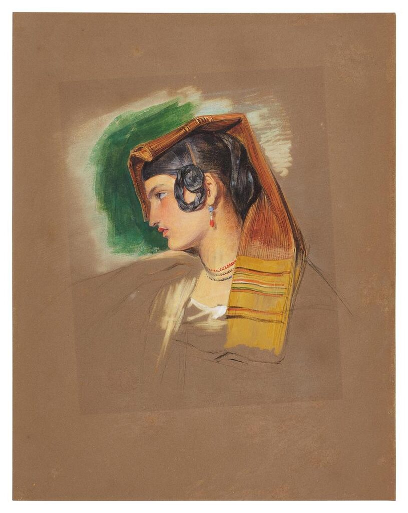 Study of a Neapolitan girl