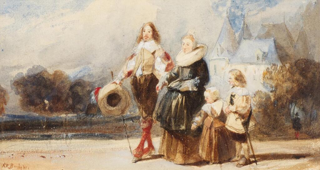 On the terrace