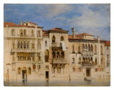 The Palazzi Manolesso-Ferro, Contarini-Fasan and Venier-Contarini on the Grand Canal, Venice