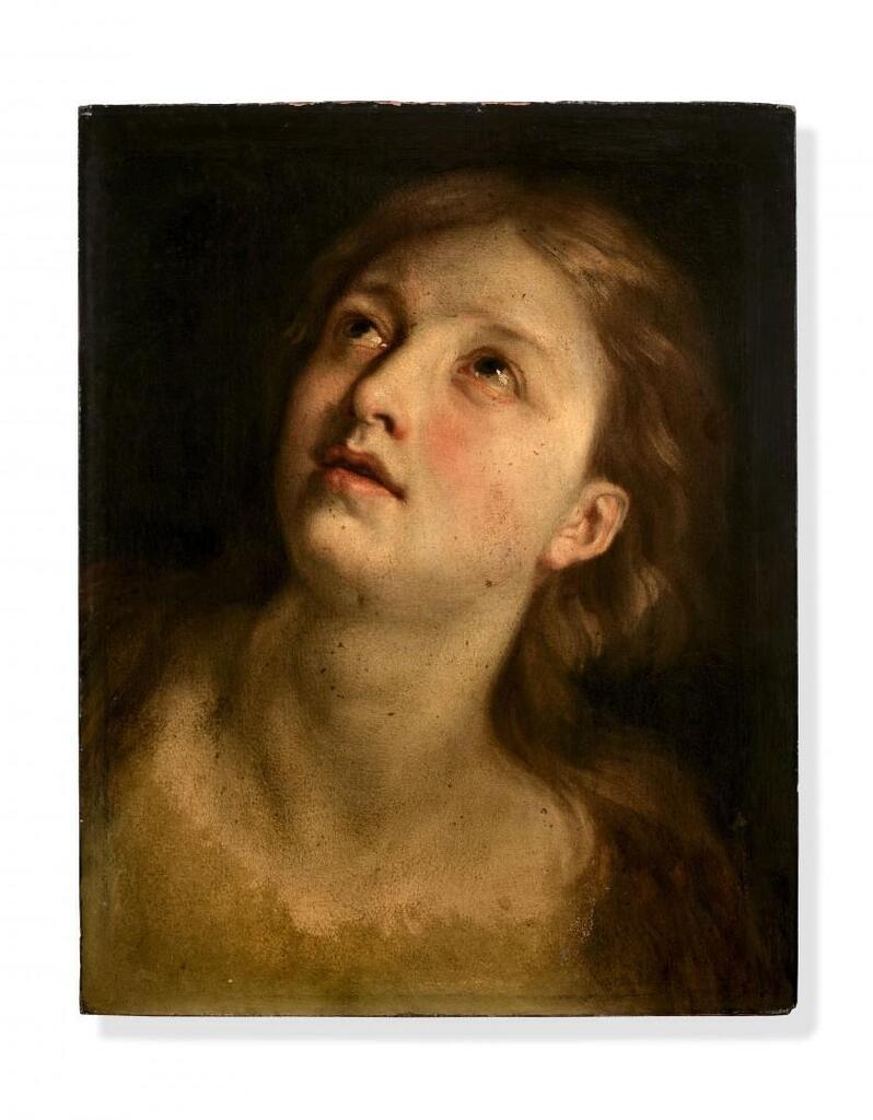 Study of the face of Mary Magdalene