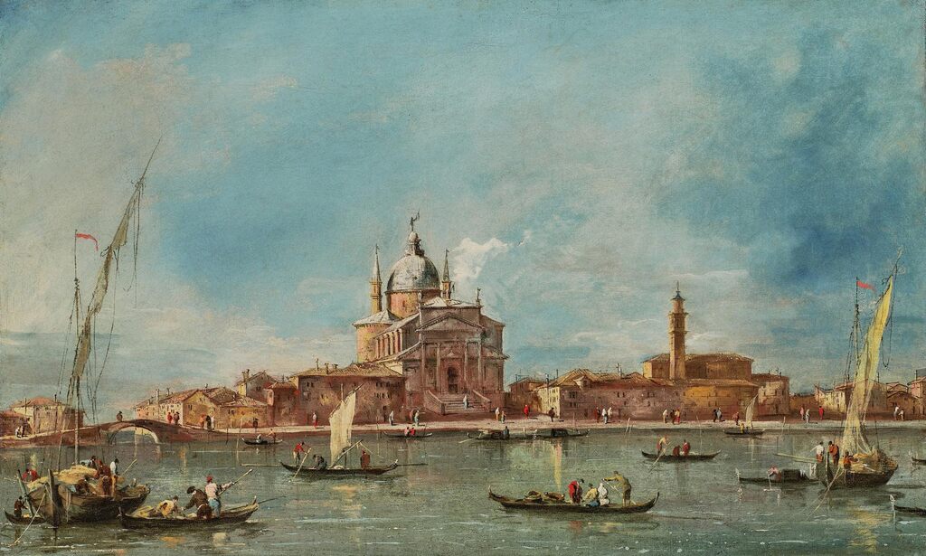 Francesco Guardi, Venice, A View of the Church of the Redentore