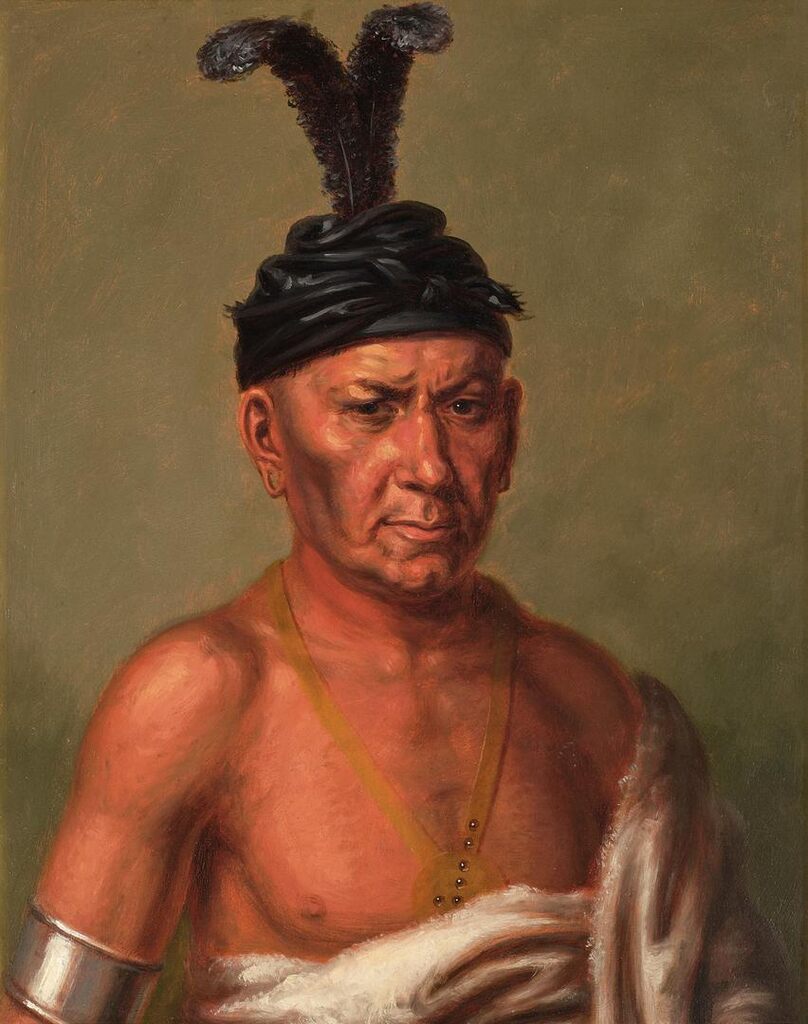 Wakechai (Crouching Eagle) A Sauk Chief