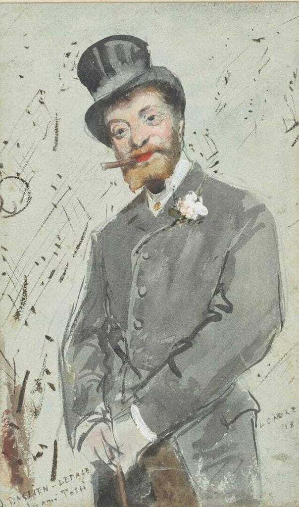 Portrait du compositeur Francesco Paolo Tosti (1846-1916)
