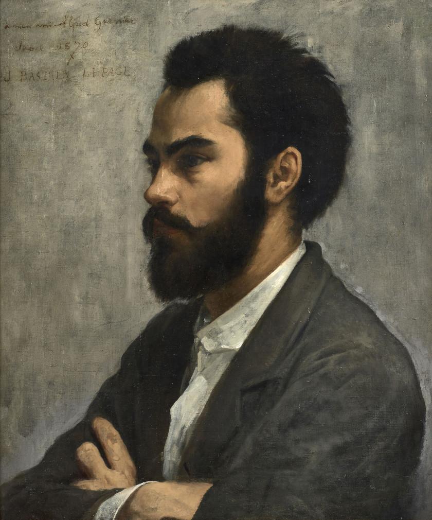Portrait of the enamel painter Alfred Garnier (1848 - 1908)