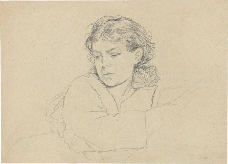Cella Thoma, the wife of the artist