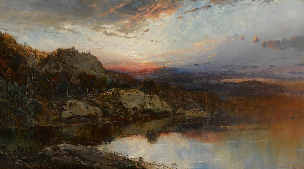 Landscape with Sunset