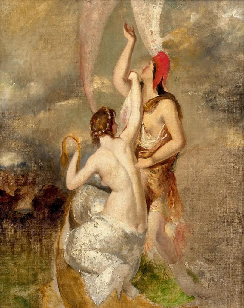 Study for Youth at the Prow, Pleasure at the Helm