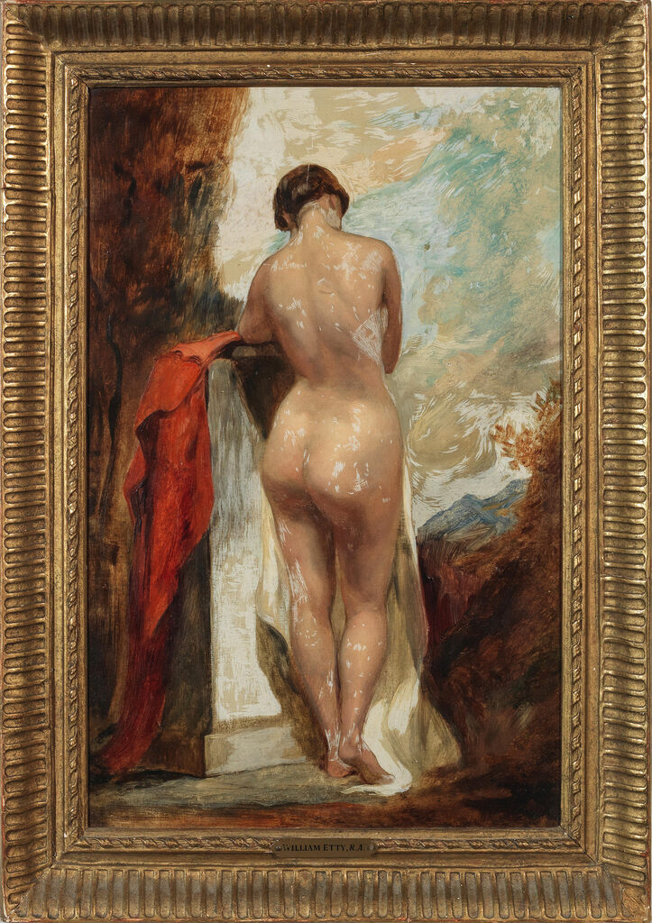 Female nude, study