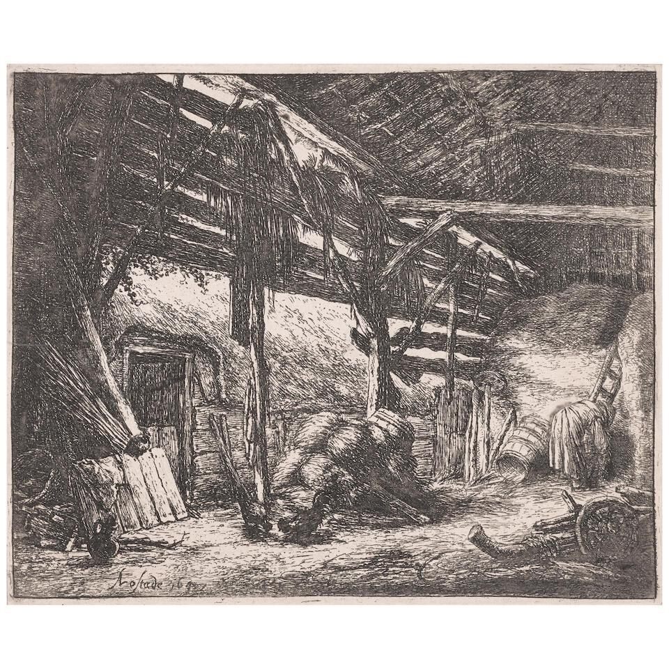 The Barn (Bartsch, Duthuit, Godefroy, Hollstein 23)