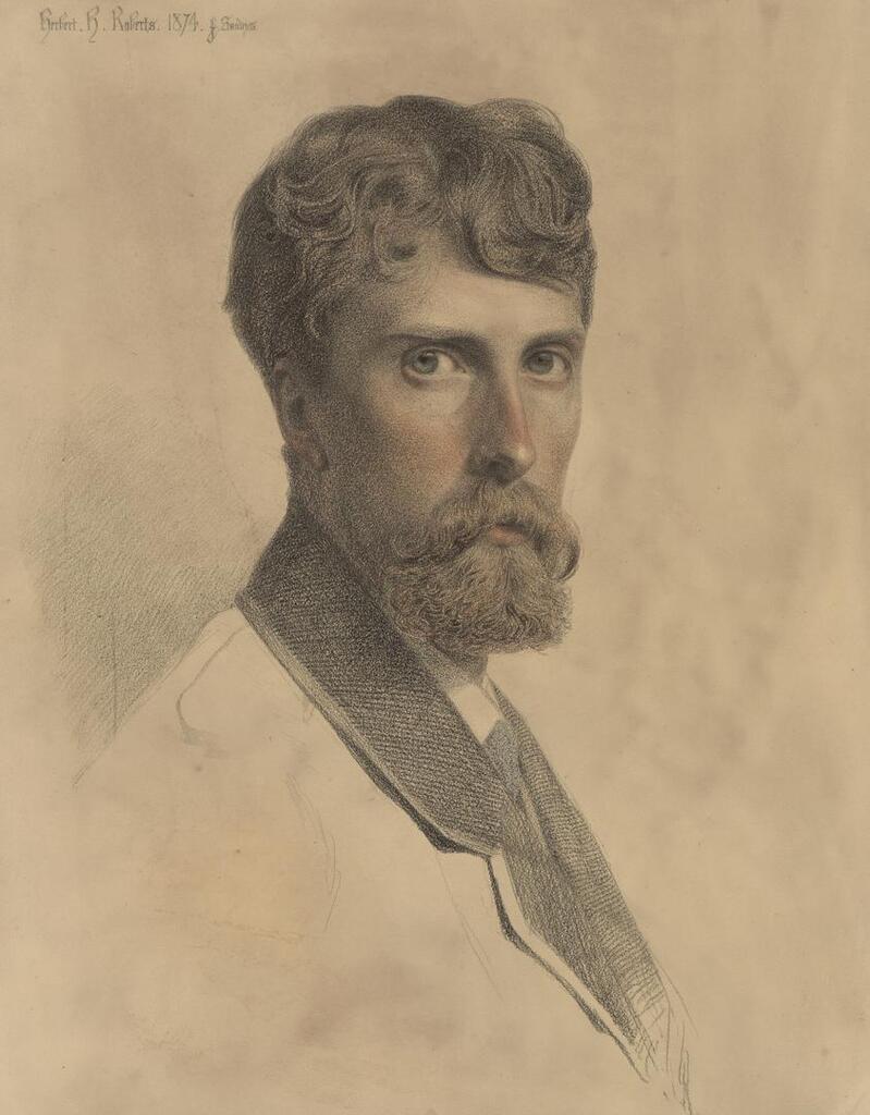 Portrait of Colonel Herbert Harrington Roberts (b.1837)