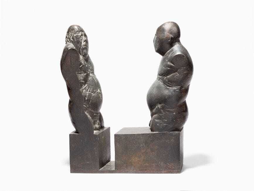 ”Die Anklage (Sockeltorso VII und VIII)”