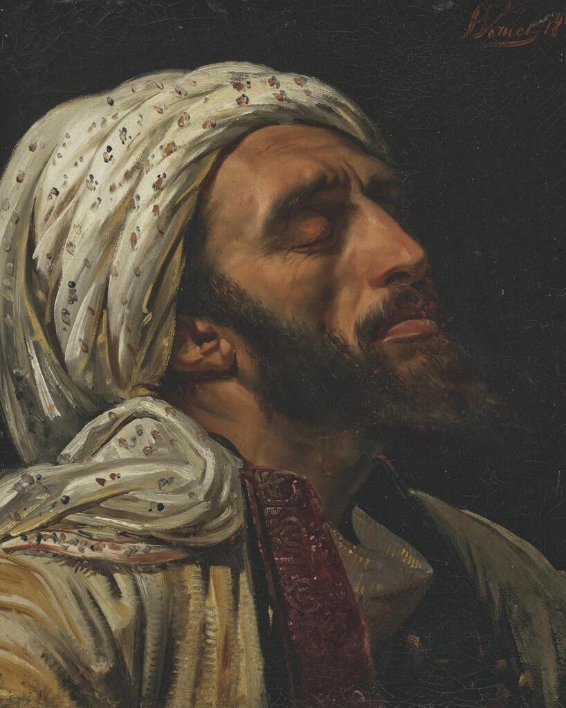 Portrait of an Arab man