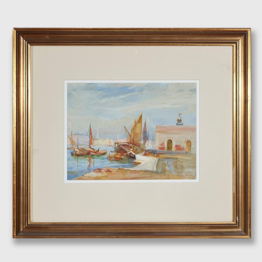 At the Entrance, Grand Canal, Venice