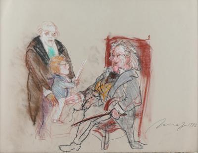 Little Schubert Singing from the Schubert cycle