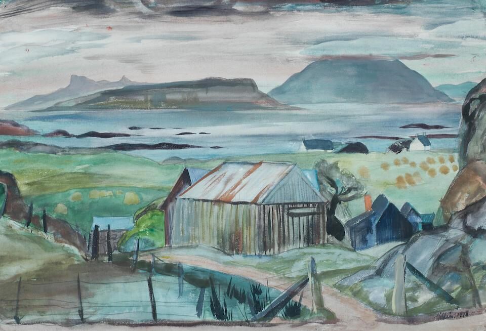 Eigg and Rhum from Morar