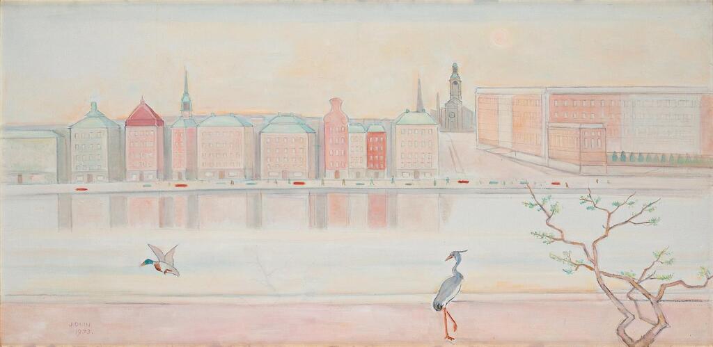 Skeppsbron and the Royal Castle - view over Stockholm