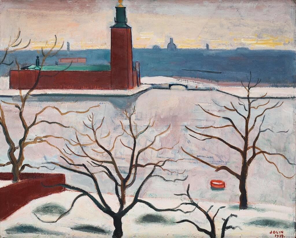 View over Stadshuset, Stockholm