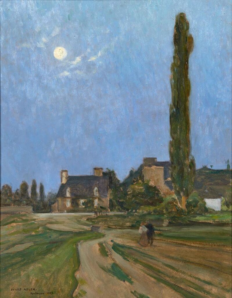 Couple at dusk