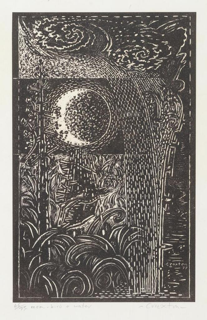 Moon, Bird and Water
