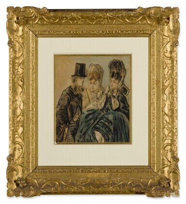 A Gentleman and Two Ladies