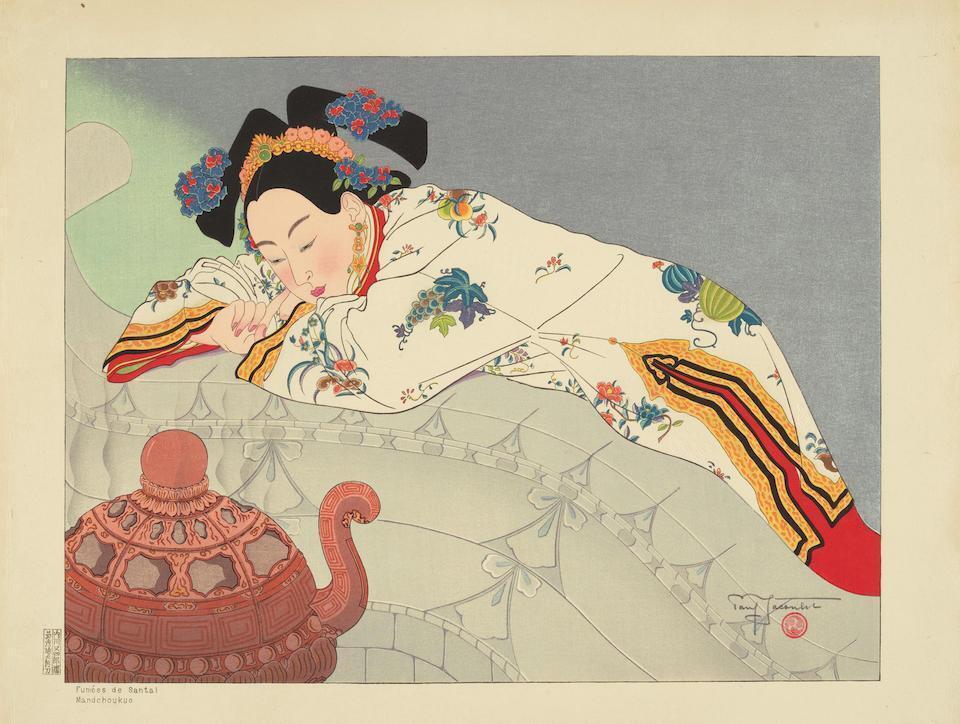 Fumees de Santal. Mandchoukuo (Sandalwood Smoke); Longevite. Coree-Moppo (Longevity. Moppo, Korea)
