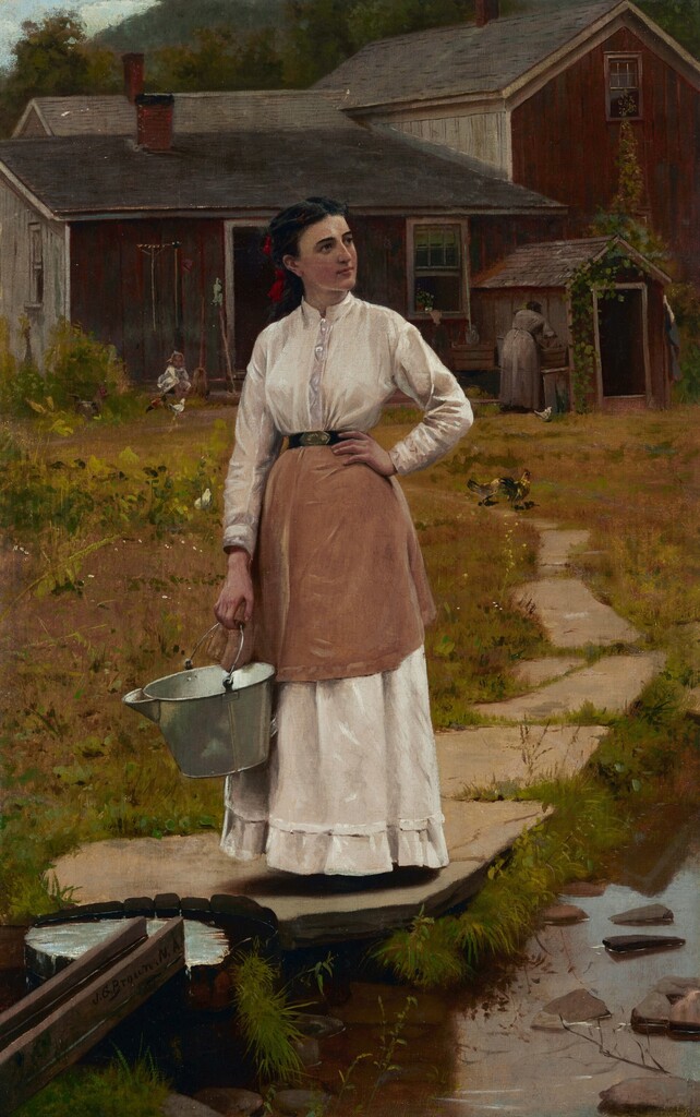 Going to the spring