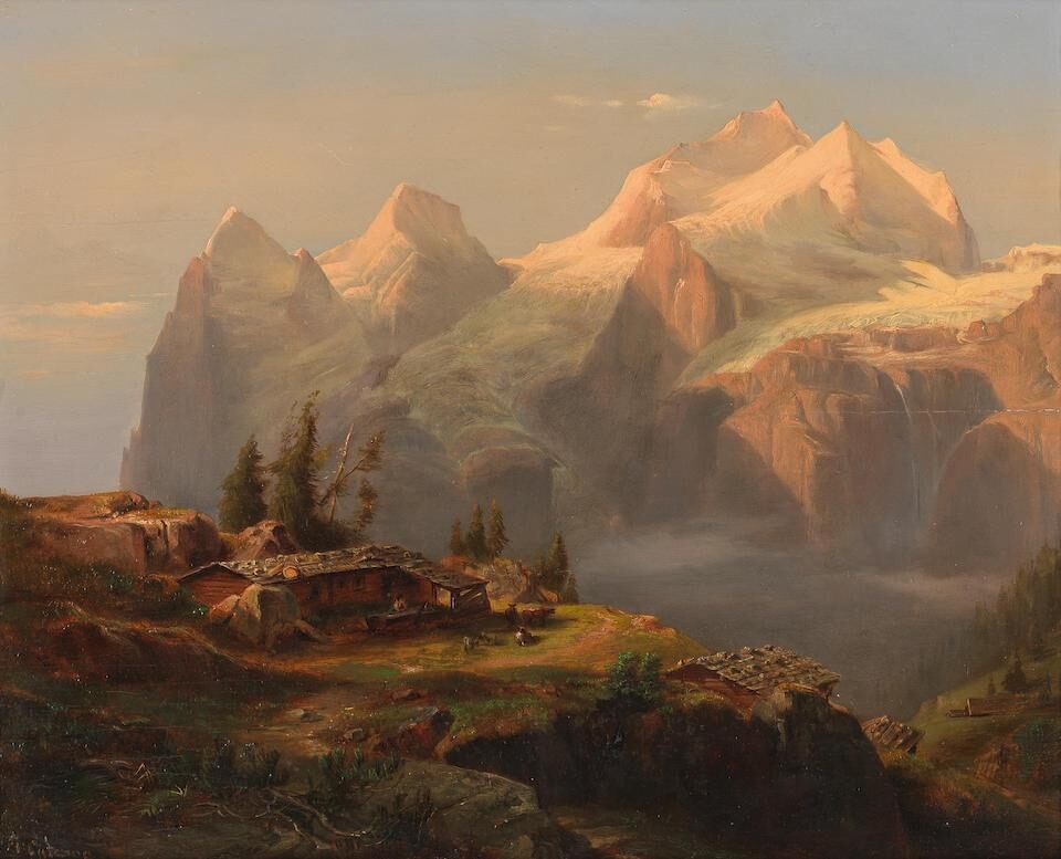 Eiger, Monch and Jungfrau, Switzerland