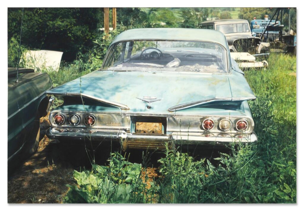 Chevy In Green Fields