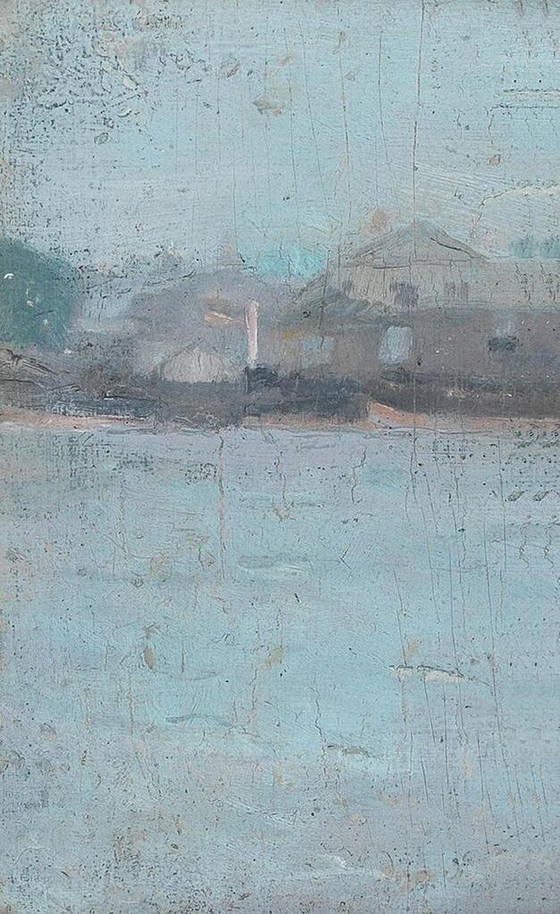 'Barges, Battersea riverside'