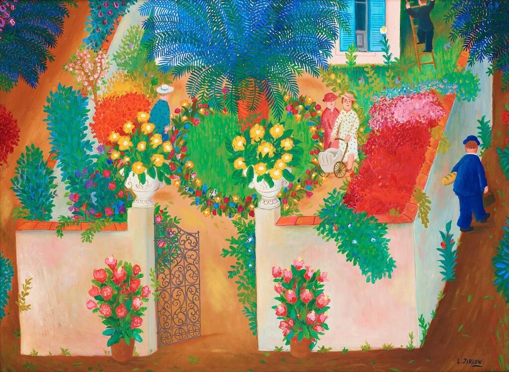 In the garden