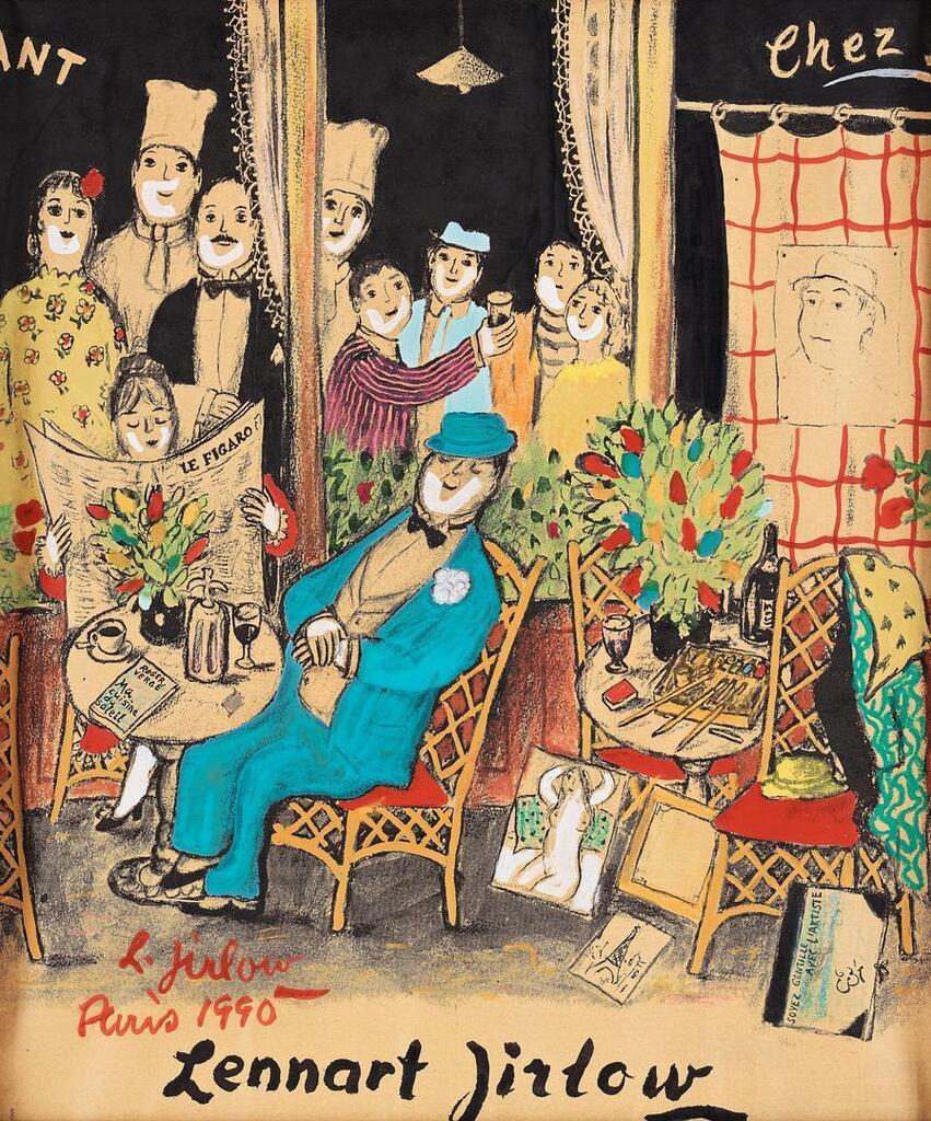 At the restaurant - Paris