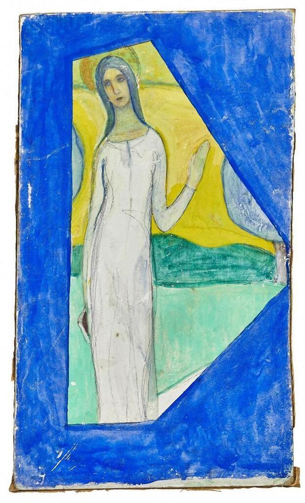 Saint Blessing or Figure of Saint