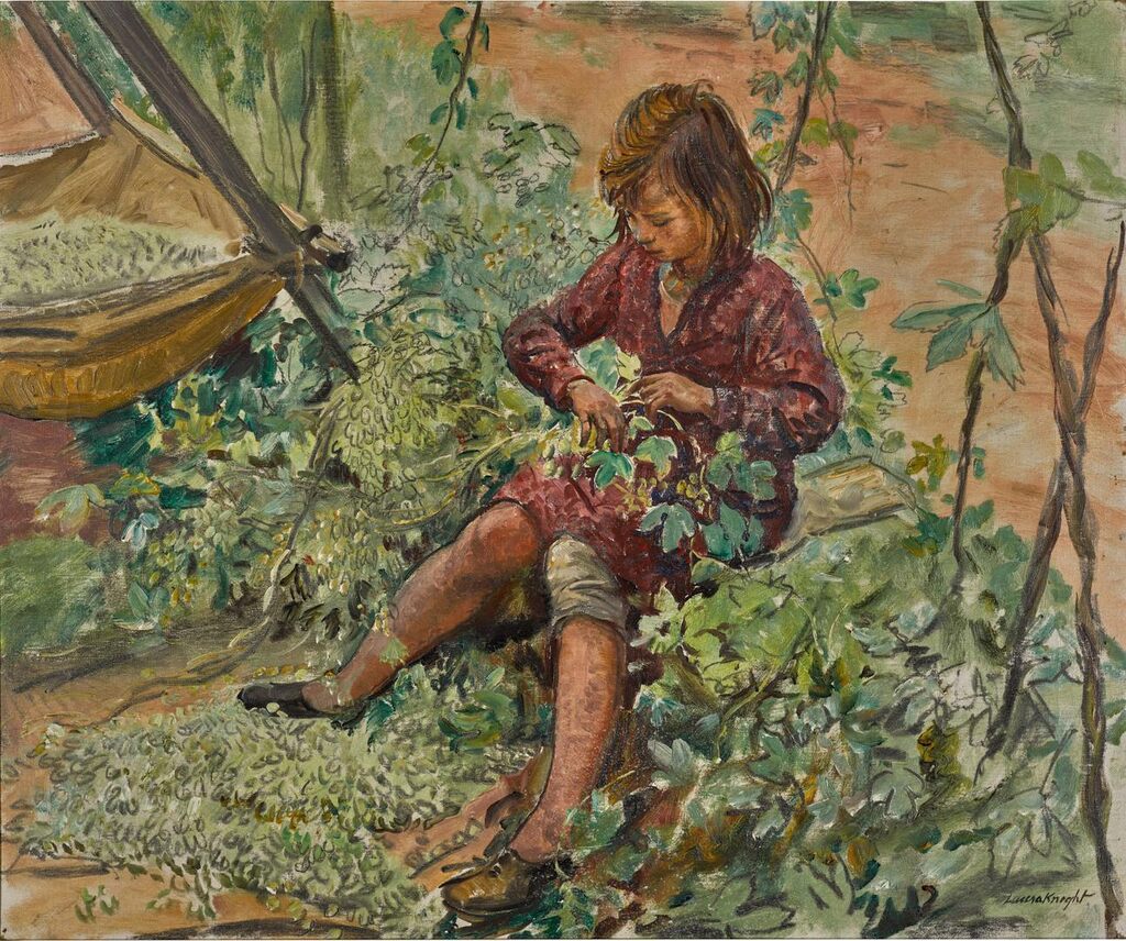 Among the Hop Vines