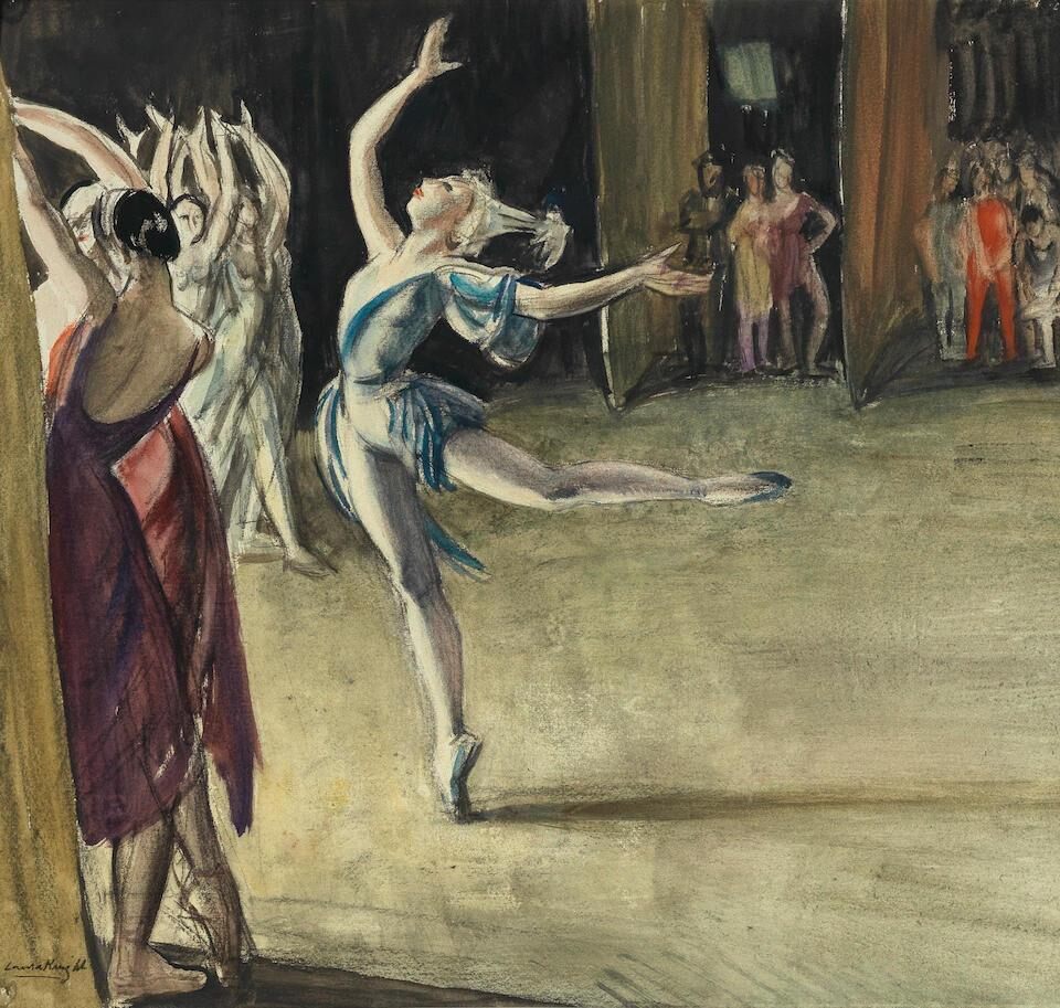 Riabouchinska from the wings