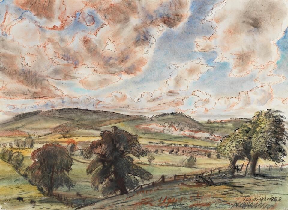 Windy landscape