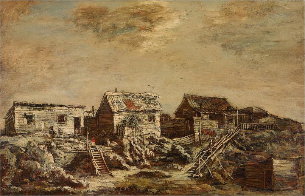 Shanties, Seventh Avenue and Fifty-Fifth Street