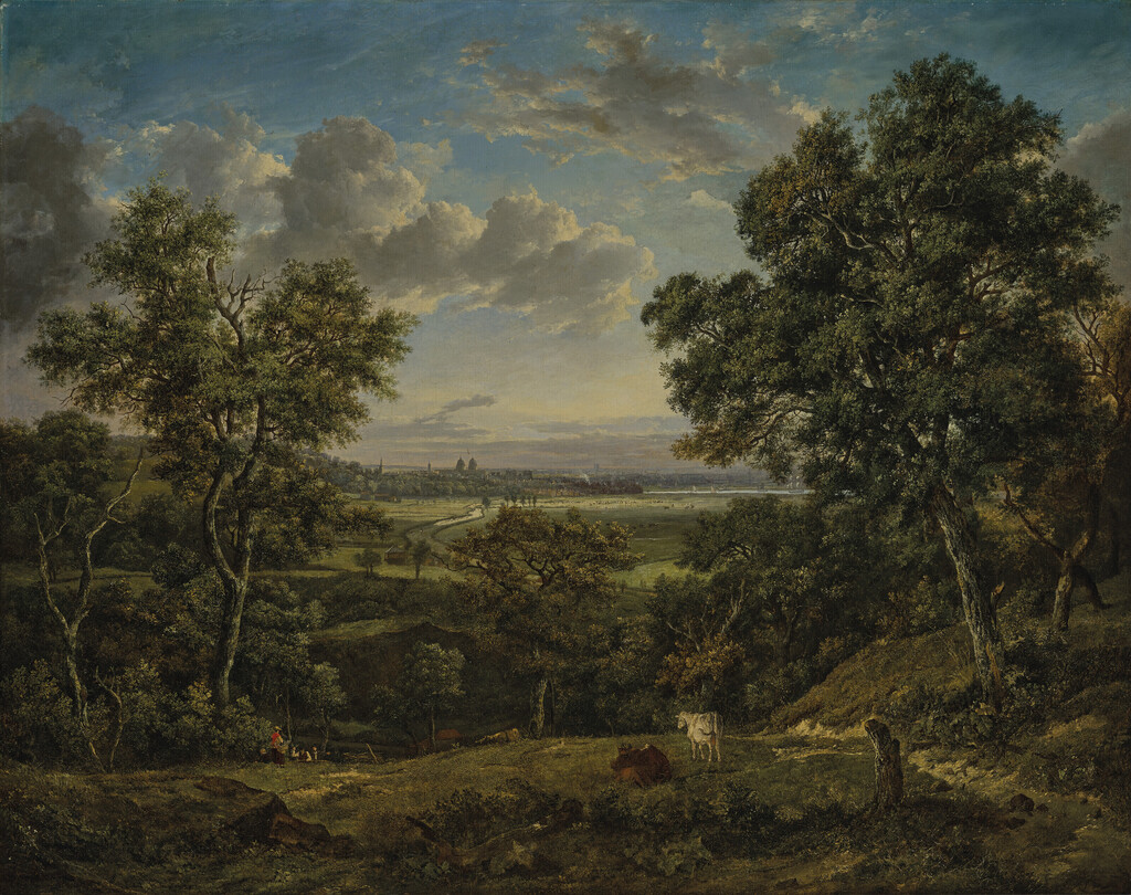 View of Greenwich, from Charlton Wood, near Woolwich