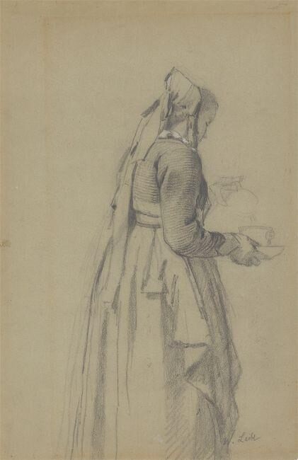 ”Mädchen mit Tasse”
