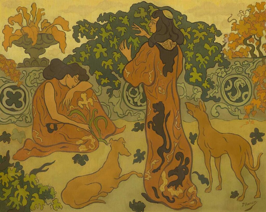 Les princesses à la terrasse
