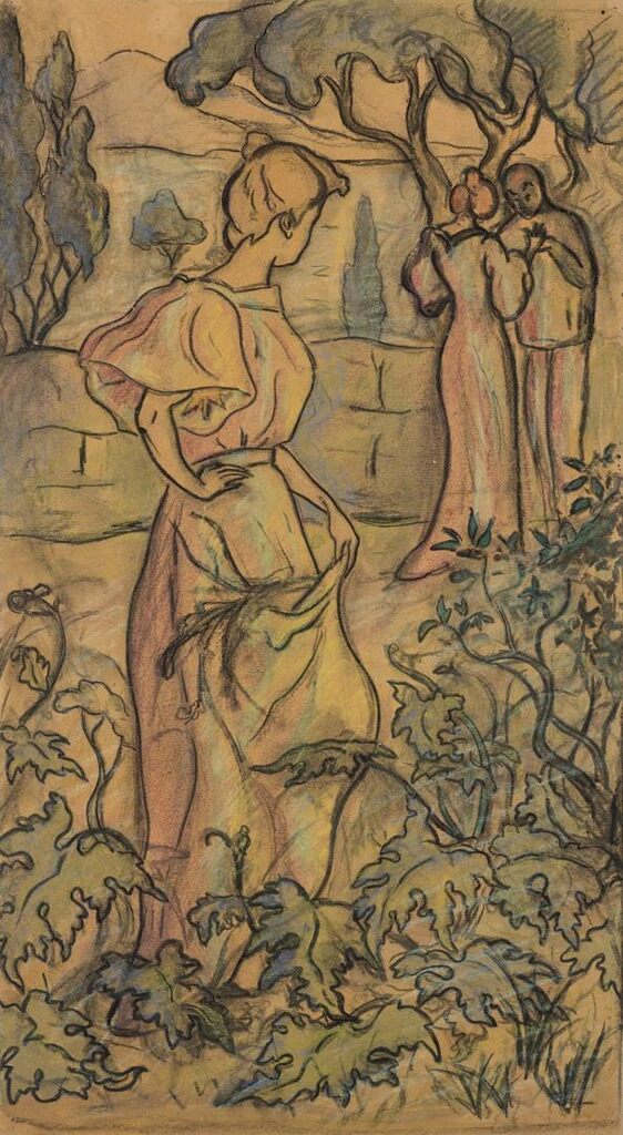Jalousie (Étude pour la lithographie 'Tristesse!')