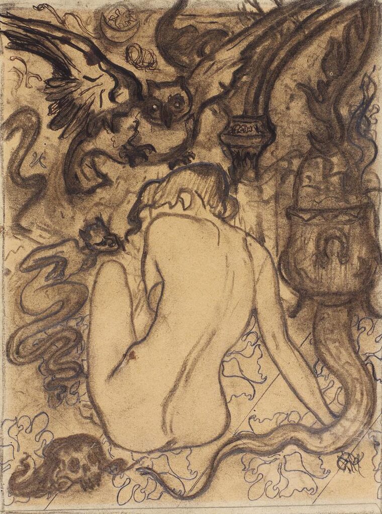 Nu avant la Messe Noire