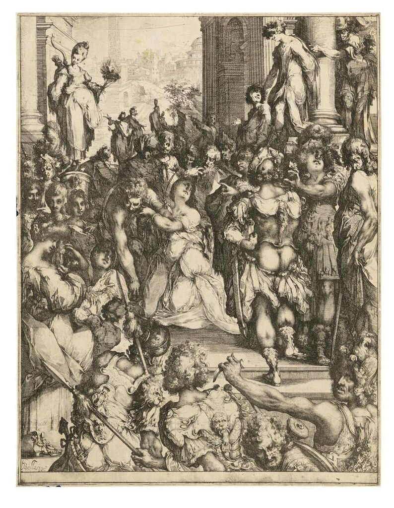 The Martyrdom of Saint Lucy